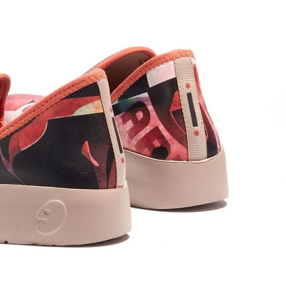 UIN Women's Travel Shoes Slip On Loafers Fuerteventura (sadness Vs.happiness) - Picture 7 of 8